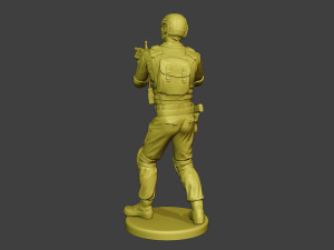 china actual special forces pap 0012 3D Baskı Modeli