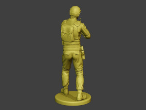 china actual special forces pap 0012 3D Baskı Modeli