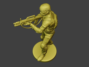 china actual special forces pap 0012 3D Baskı Modeli