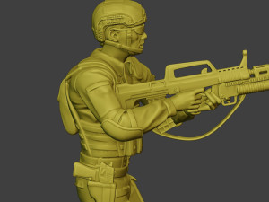china actual special forces pap 0012 3D Baskı Modeli