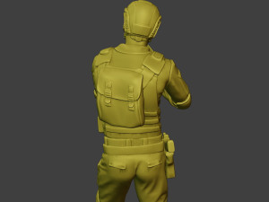 china actual special forces pap 0012 3D Baskı Modeli