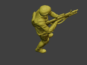 china actual special forces pap 0012 3D Baskı Modeli