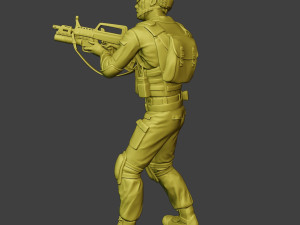 china actual special forces pap 0012 3D Baskı Modeli