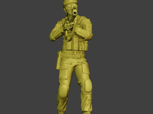 china actual special forces pap 0012 3D Baskı Modeli