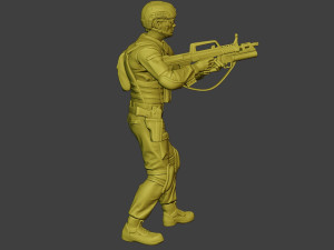 china actual special forces pap 0012 3D Baskı Modeli