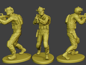 china actual special forces pap 0013 3D Print Model