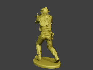 Chiny rzeczywiste siły specjalne pap 0013 Model do druku 3D