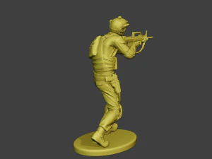 Chiny rzeczywiste siły specjalne pap 0013 Model do druku 3D