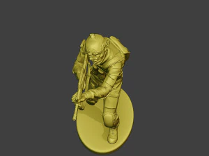 Chiny rzeczywiste siły specjalne pap 0013 Model do druku 3D