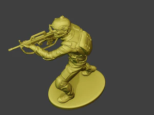 Chiny rzeczywiste siły specjalne pap 0013 Model do druku 3D