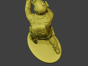 Chiny rzeczywiste siły specjalne pap 0013 Model do druku 3D