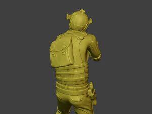 Chiny rzeczywiste siły specjalne pap 0013 Model do druku 3D