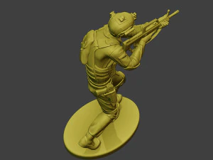 Chiny rzeczywiste siły specjalne pap 0013 Model do druku 3D