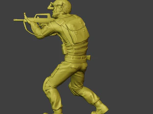 Chiny rzeczywiste siły specjalne pap 0013 Model do druku 3D