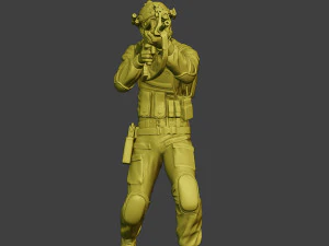 Chiny rzeczywiste siły specjalne pap 0013 Model do druku 3D