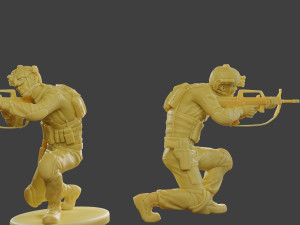china actual special forces pap 0014 3D Baskı Modeli