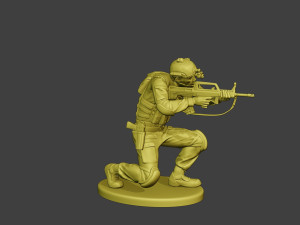 china actual special forces pap 0014 3D Baskı Modeli