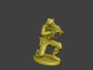 china actual special forces pap 0014 3D Baskı Modeli