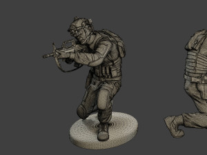 china actual special forces pap 0014 3D Baskı Modeli