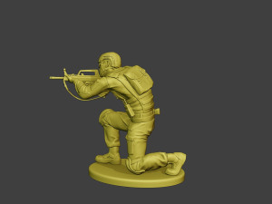 china actual special forces pap 0015 Modèles 3D en vedette