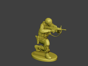 china actual special forces pap 0015 Modèles 3D en vedette