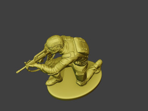 china actual special forces pap 0015 Modèles 3D en vedette