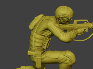 china actual special forces pap 0015 Modèles 3D en vedette