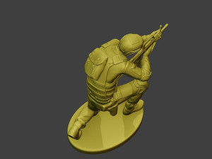 china actual special forces pap 0015 Modèles 3D en vedette