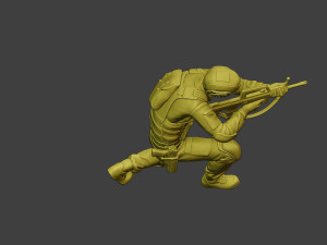 china actual special forces pap 0015 Modèles 3D en vedette