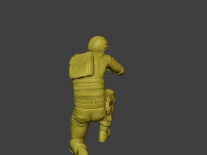 china actual special forces pap 0015 Modèles 3D en vedette