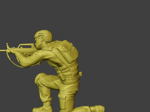 china actual special forces pap 0015 Modèles 3D en vedette