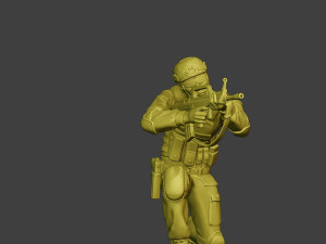 china actual special forces pap 0015 Modèles 3D en vedette