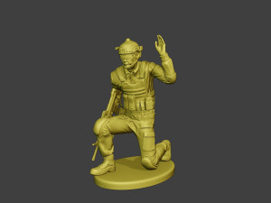 china actual special forces pap 0016 3D 프린트 모델