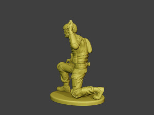 china actual special forces pap 0016 3D 프린트 모델