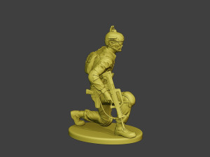 china actual special forces pap 0016 3D 프린트 모델