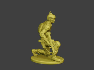 china actual special forces pap 0016 3D Print Model
