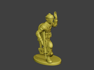 china actual special forces pap 0016 3D 프린트 모델