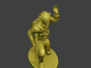 china actual special forces pap 0016 3D 프린트 모델