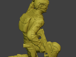 china actual special forces pap 0016 3D 프린트 모델