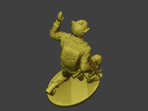 china actual special forces pap 0016 3D 프린트 모델