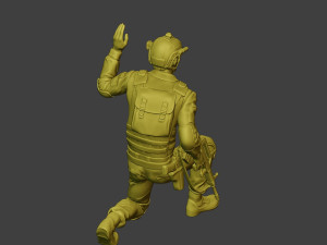 china actual special forces pap 0016 3D 프린트 모델