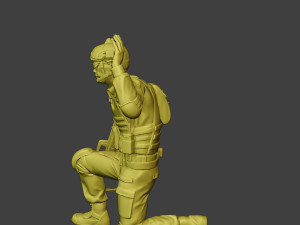 china actual special forces pap 0016 3D 프린트 모델