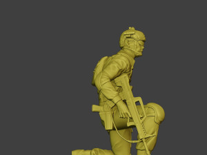 china actual special forces pap 0016 3D 프린트 모델