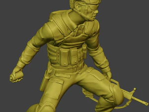 china actual special forces pap 0017 3D Print Model