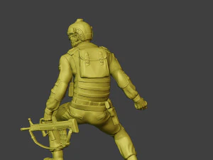 china actual special forces pap 0017 3D Print Model