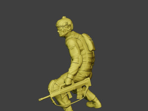 china actual special forces pap 0017 Modelo de impresión 3D