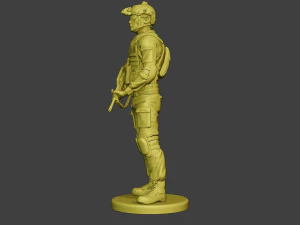 china actual special forces pap 0018 3D Print Model