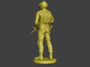 china actual special forces pap 0018 3D Print Model