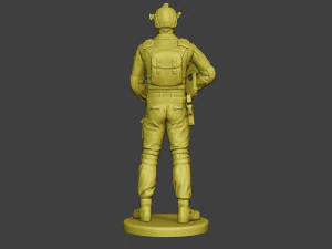 china actual special forces pap 0018 3D Print Model