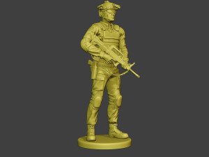 china actual special forces pap 0018 3D Print Model